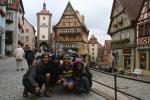 Germany, Bavaria, Rothenburg ob der Taube - famous for its intact and beautiful Altstadt (old city) with city wall complete from