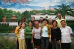 Oct 3 2007 Gaofengtou village, Shangdong prov. Family owners of the Luguan in front of their entrance to their rather large cour