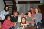 France, Epinal - Home stay with 2-time kaiyak Olympian, Manuel DelRey and his wife Zoe, with their son (far Right). Bicyclist en