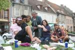 France, Villenauxe - Another local couple, the man is a farmer and makes his own fuel. He is big into finding alternative energy