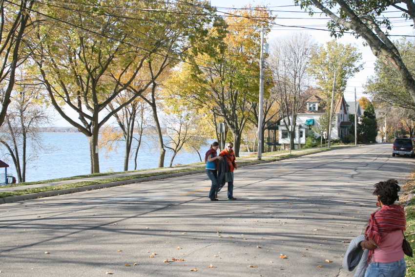 USA, Madison, Wisconsin - Lake Monona, right in front of Jen's Apartment. Beautiful