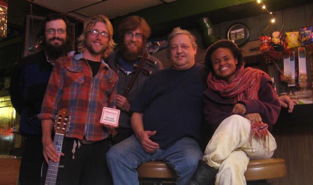 Tom, a bar tender in Lewiston, MN, who found us a place to stay on a cold night and traded biking stories with us.