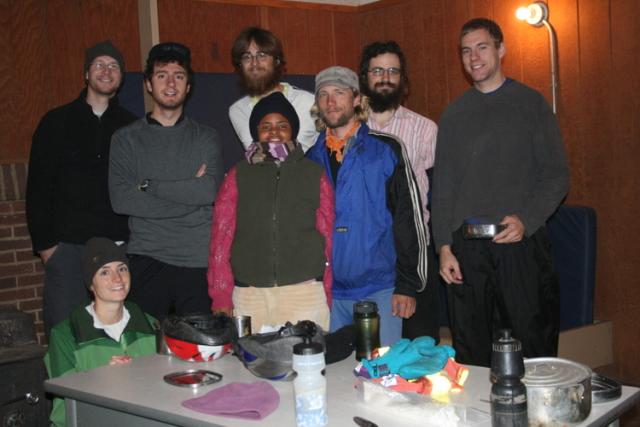 Cannonfalls, Minnesota, USA - Final night before Minneapolis, spent at a Boyscout Camp cabin. FBRer Adam Wolf back with us (firs