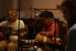 Fergus Falls, Minnesota USA - In the studio at Eric Vigesaa's Resound Recording Studio