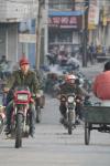 Oct 9 2007 - Changrong village, Jiangsu Prov, China. Morning on the street.