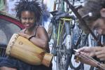 Turkey, Istanbul - Busking (Ignatius and Louise from Brazil)