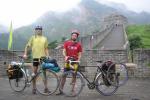 China - Jim and Peter on the Great Wall (July 2006)