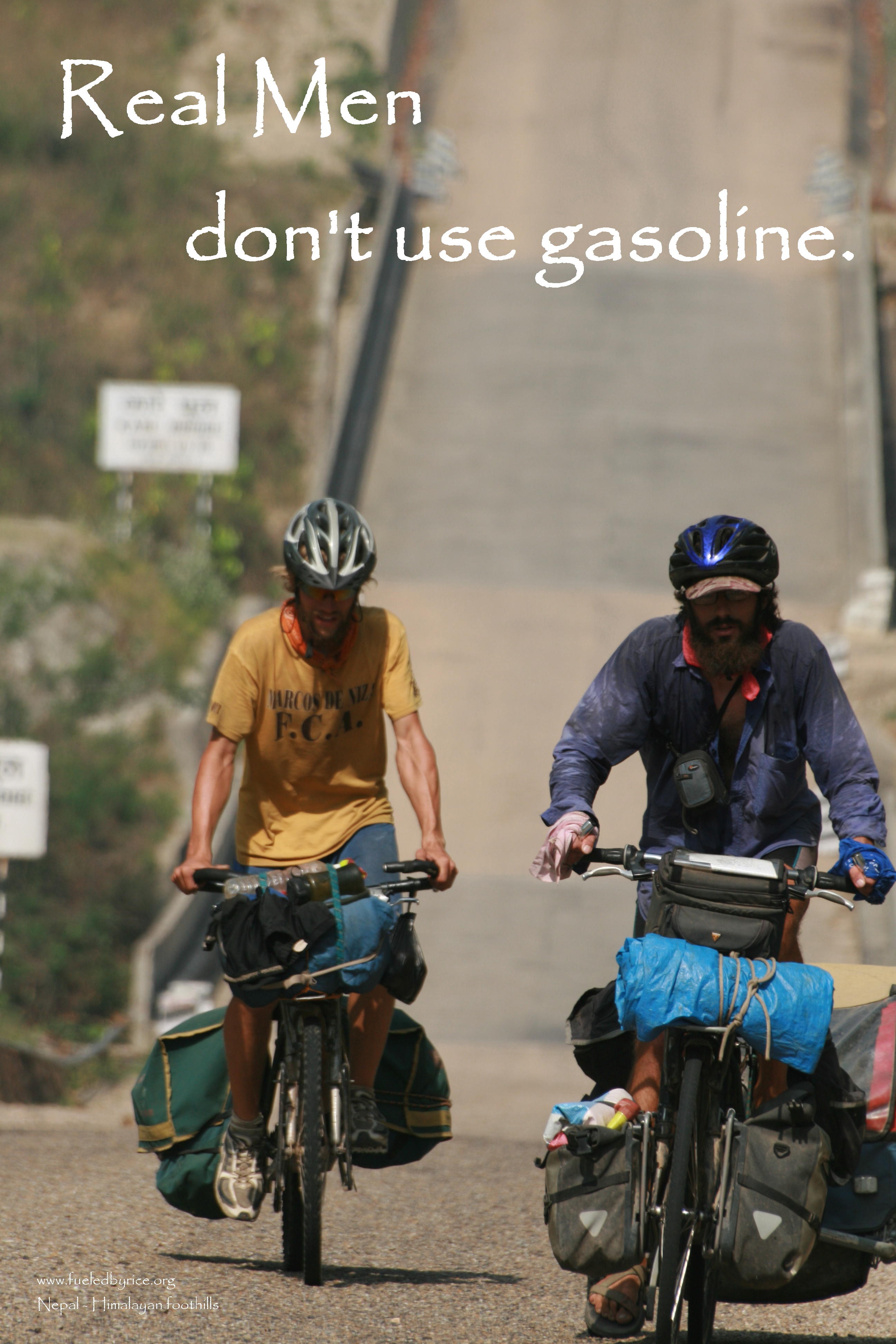 Nepal - Himalayan Foothils. Road to Kathmandu -Drew and Jim (Peter Ehresmann)