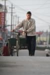 Oct 9 2007 - Changrong village, Jiangsu Prov, China. Morning on the street.