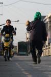 Oct 9 2007 - Changrong village, Jiangsu Prov, China. Morning on the street.