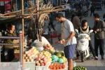 Oct 9 2007 - Changrong village, Jiangsu Prov, China. Morning on the street. Jim enters the scene.