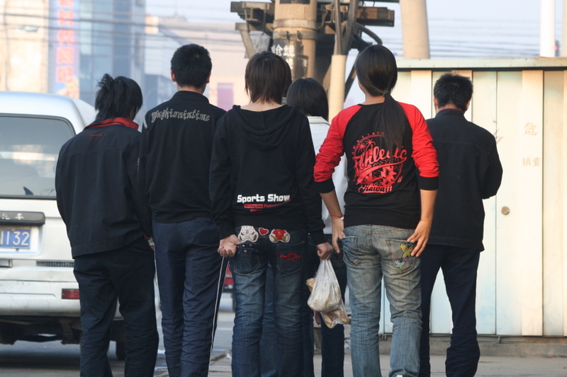 Oct 10 2007 - Wuxi town, Jiangsu Prov, China. Morning. Youth.