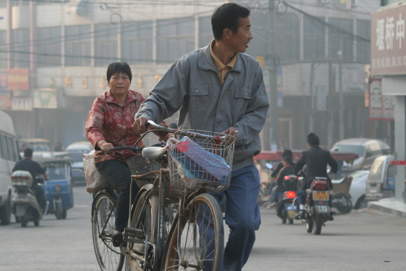 Oct 10 2007 - Wuxi town, Jiangsu Prov, China. Morning.