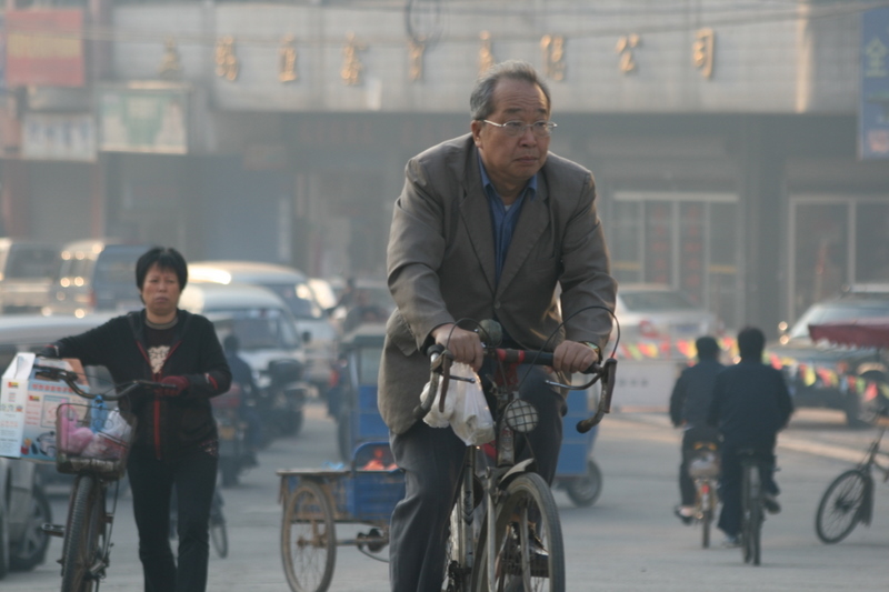 Oct 10 2007 - Wuxi town, Jiangsu Prov, China. Morning.