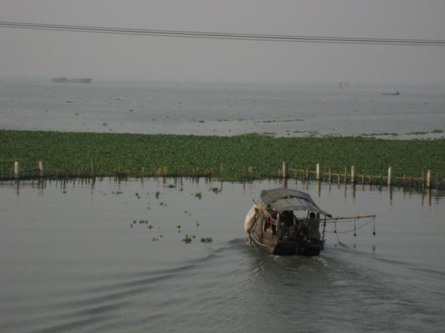 A boat in Zhejiang.