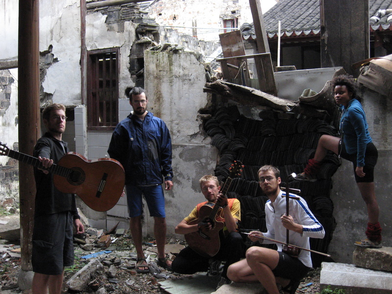 A band pic from Suzhou.