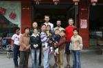 China, Oct 25 2007 - The staff of a restaurant we stopped at for lunch