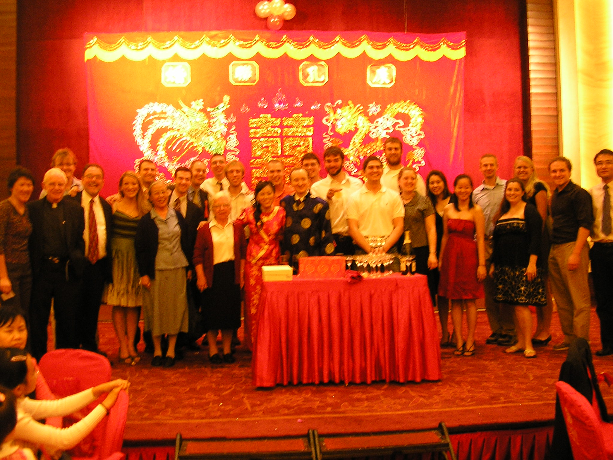 Maryknoll China teachers at Kevin & Kaishan's wedding (Guangzhou)