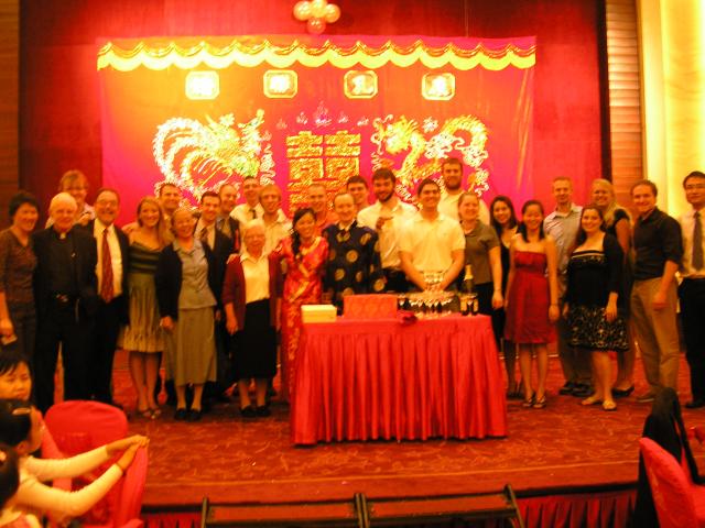 Maryknoll China teachers at Kevin & Kaishan's wedding (Guangzhou)