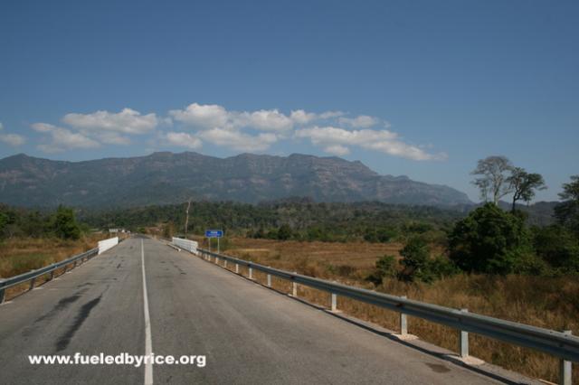 Lao - beautiful hwy 8 to Vietnam