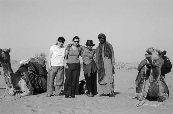 The posse poses for a black and white.