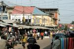 Cambodia, Kratie market town - Both in Kratie and Stung Treng (the two towns in Northern Cambodia on Hwy 7) the market really is