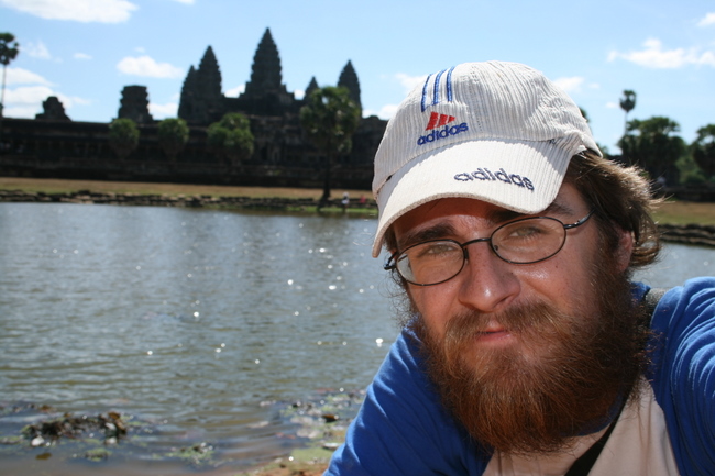 Cambodia - Peter at Angkor Wat