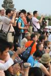 Cambodia - Angkor Wat - I was not alone on the hill top for sunrise...TOURISTS!!!