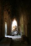 Cambodia - Angkor Wat, Preah Kham - roofs that look similar to European gothic churches...