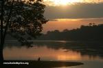 Cambodia - Angkor Wat moat with child at sunrise (Peter)