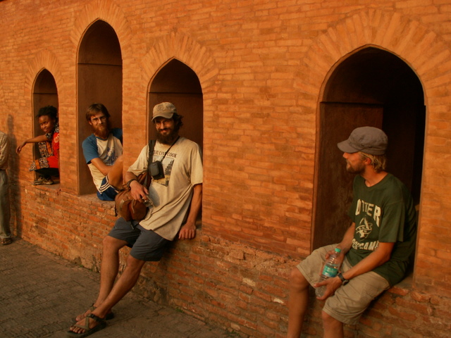 India, Baharampur, West Bengal - FBR at the Katra Mosque built in 1724 