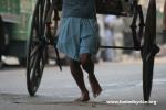 India, Kolcatta - The last of the world's real ricksaws