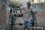 India, Kolcatta - The last of the world's real ricksaws