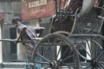 India, Kolcatta - The last of the world's real ricksaws