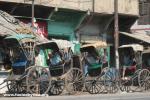 India, Kolcatta - The last of the world's real ricksaws