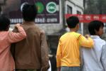 China, Guangxi Prov - South Chinese boys, like most south Asian men, are more physically intimate with their male friends than W