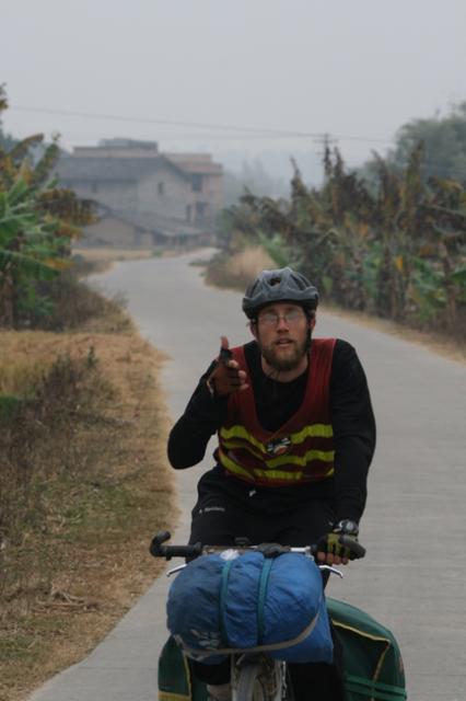 China, Guangxi Prov - Drew looking amped