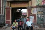 India, Kolcatta - Outside The Salvation Army Guesthouse, our home for a week, with some of the employees