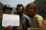 Nepal - May 9 2008 = 10,000km day! as we were winding our way 35km or so downhill from cool & rainy Pokhara back down to the