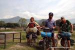 Nepal, Pokhara - FBR with the only snowcapped Himalayas we saw due to the "hazy season," The Anapurna range.