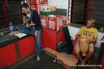 India, West Bengal, Katna village - Brian plays guitar too! Jamming with Brian Heilman in his and Maria's kitchen