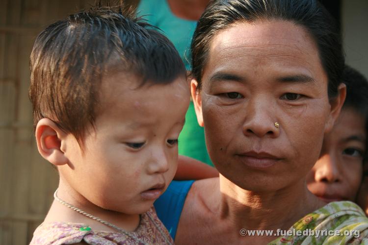 Nepal, east lowlands, Jamunibas village [homestay] - As a token of our thanks, I offered to shoot some portraits which I mailed 