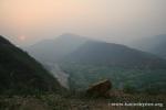 Nepal, Himalayan foothills, Sindhuli area backroad to Kathmandu - sunset; beautiful but...where will we sleep...and eat???