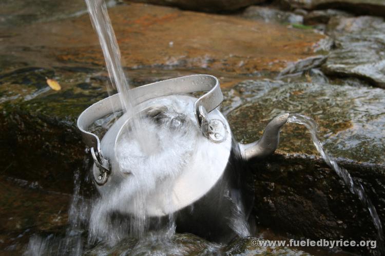 Nepal, Himalayan foothills, Jiri road - Water water