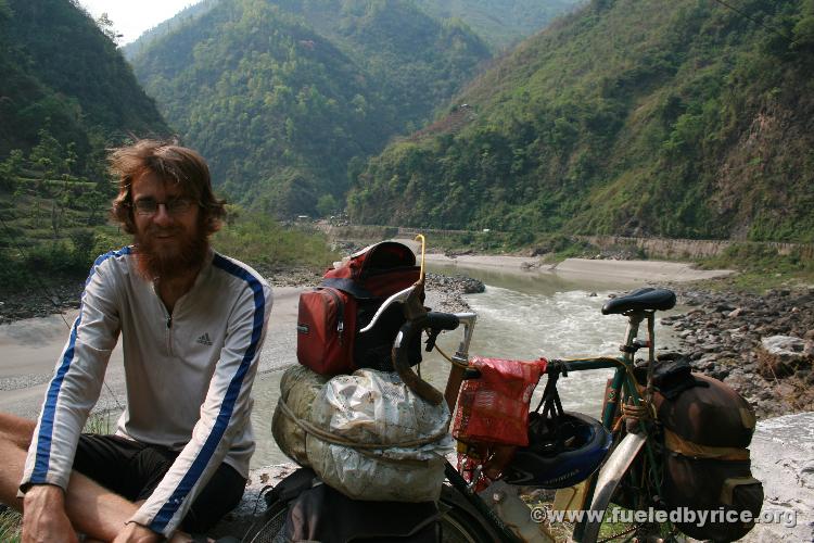 Nepal, Kathmandu-Pokhara hwy -