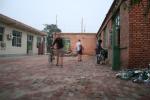 Courtyard of our Lu Guan in Shang Lin, a very small town in Hebei.