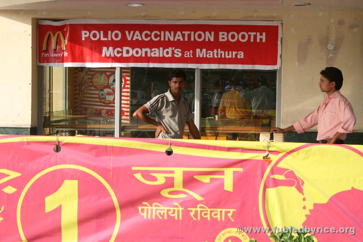 Indıa Delhı to Agra - Mathura - Mc Polıo Vaccıne