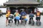 China, Shangdong Prov., Qufu town - infront of the home of Confucious.