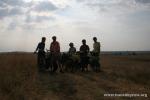 Bulgaria - At our campsite on top of a harvested wheat field with a 360 view - Beautiful!