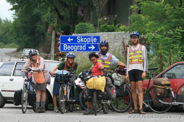 Serbia - Splitting up as the Durfey's head to Skoplje for Netzy's flight home and Drew, Nakia, and Peter head towards Beograd (B